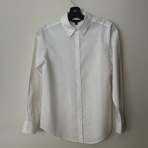 Brooks Brothers White Linen Women's Blouse